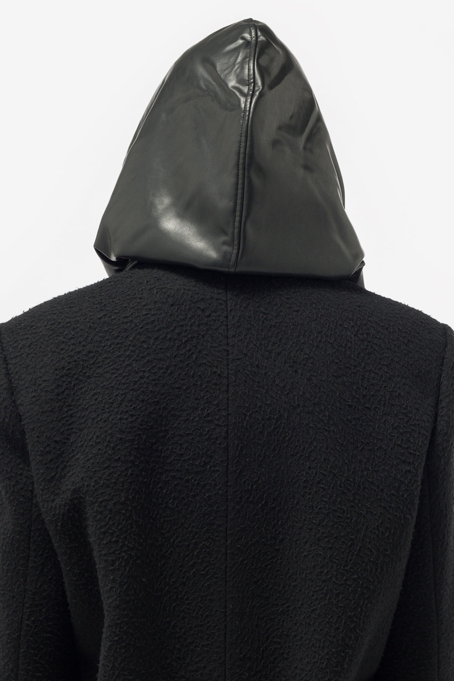Y/Project Black Wire Leather Hood Y/Project