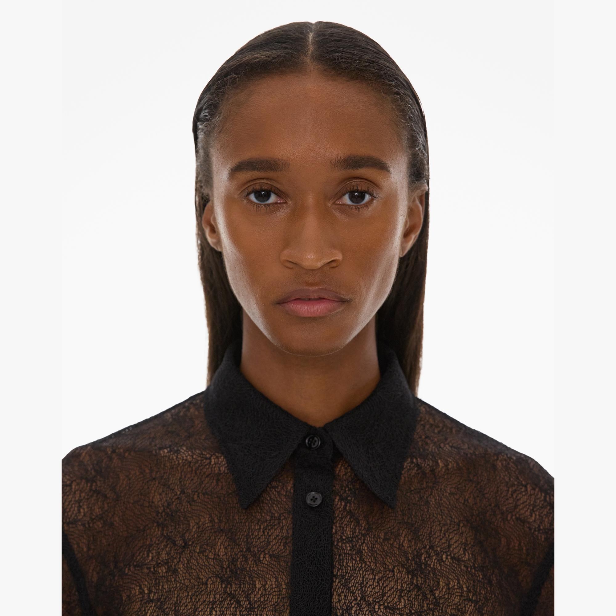 FITTED LACE SHIRT - 7