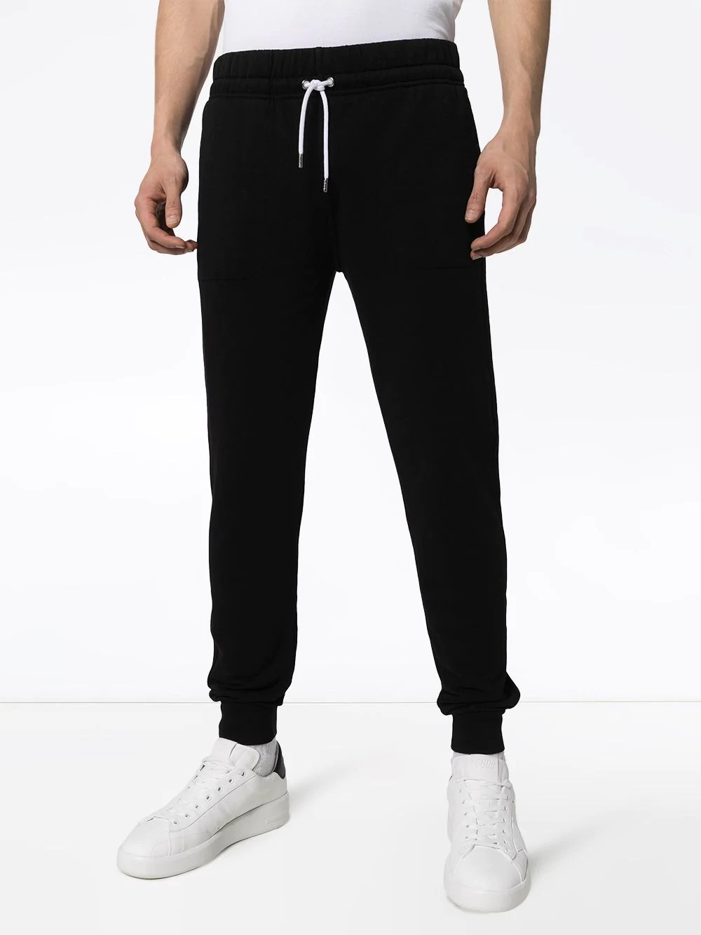 tapered leg track pants - 3