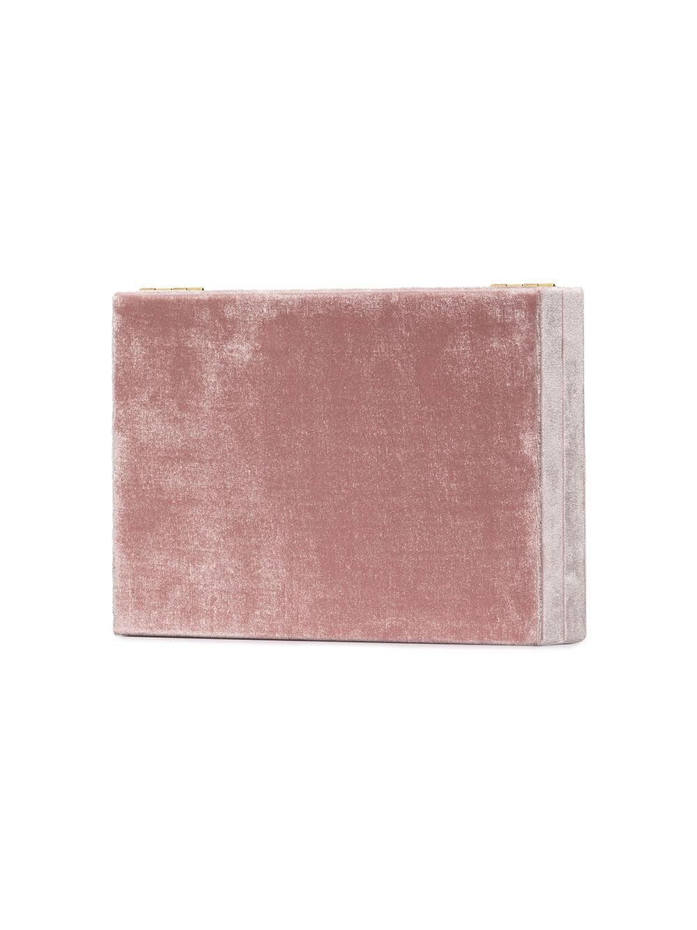 Pink velvet jewellery box - 2