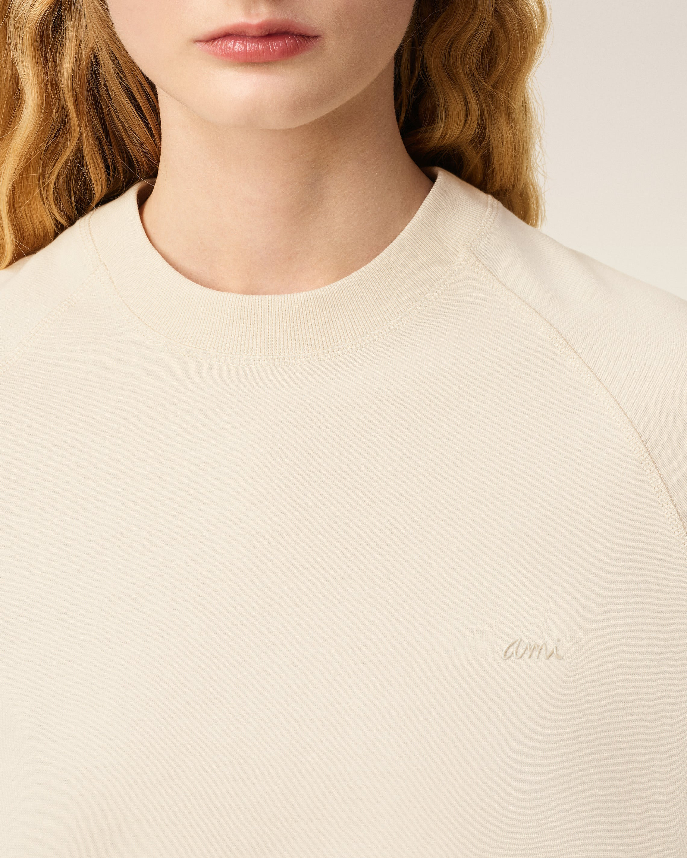 WHITE COTTON SHORT SLEEVES T-SHIRT - 4