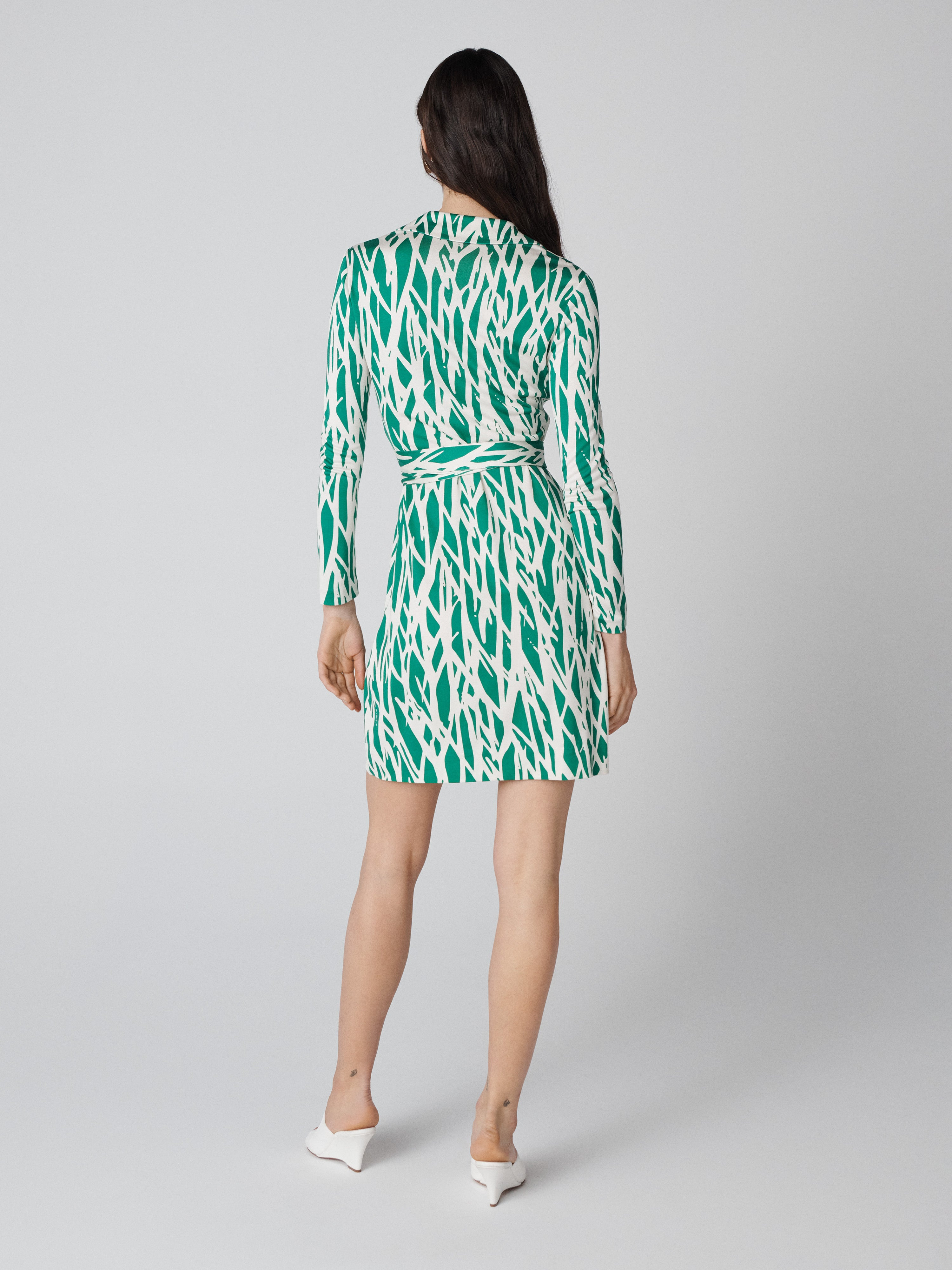 Jeanne Silk Jersey Wrap Dress - 2