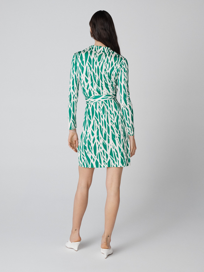 DIANE VON FURSTENBERG Jeanne Silk Jersey Wrap Dress outlook
