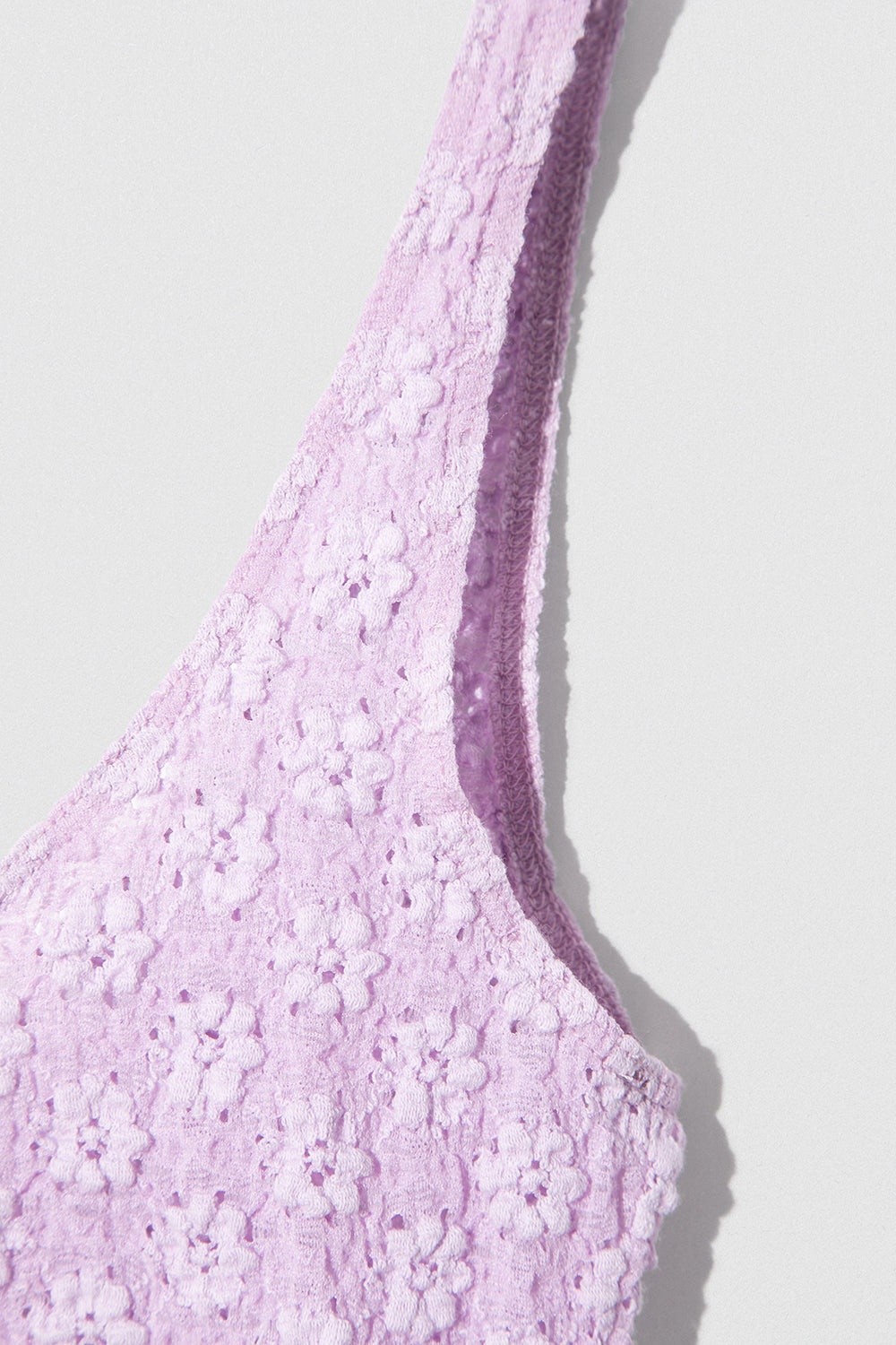 RUBI BRALETTE LILAC FLORAL LACE - 6
