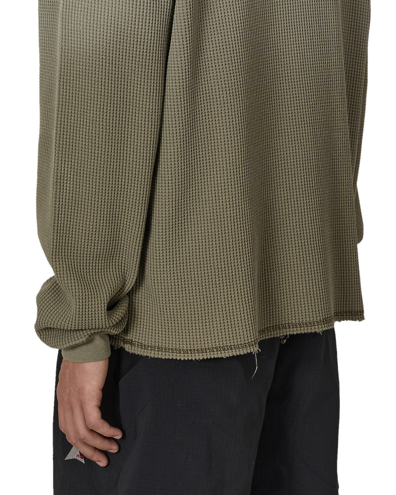 Bee Sun Faded Organic Waffle Serafino Long Sleeve 8