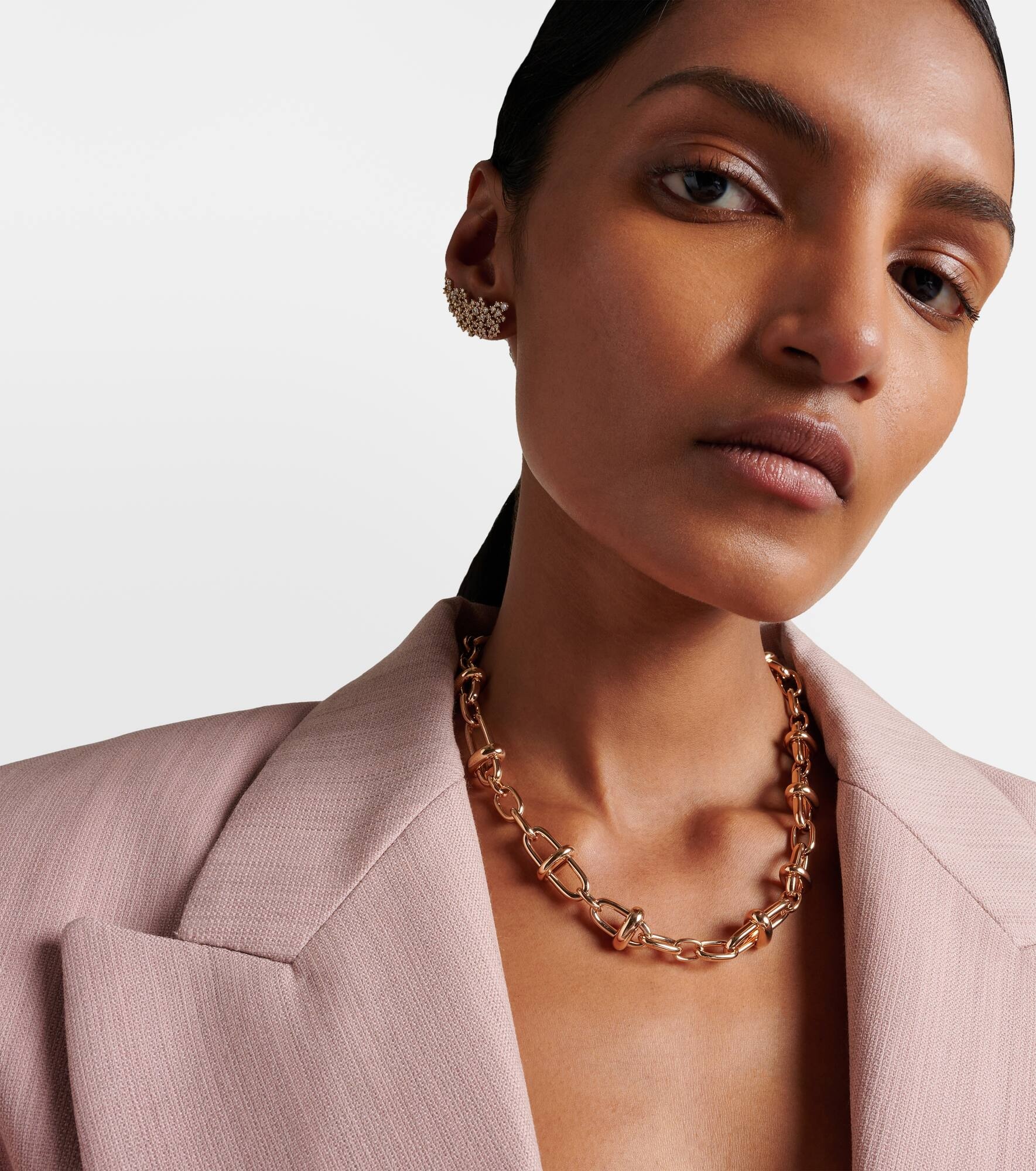 Iconica 18kt rose gold chain necklace - 2