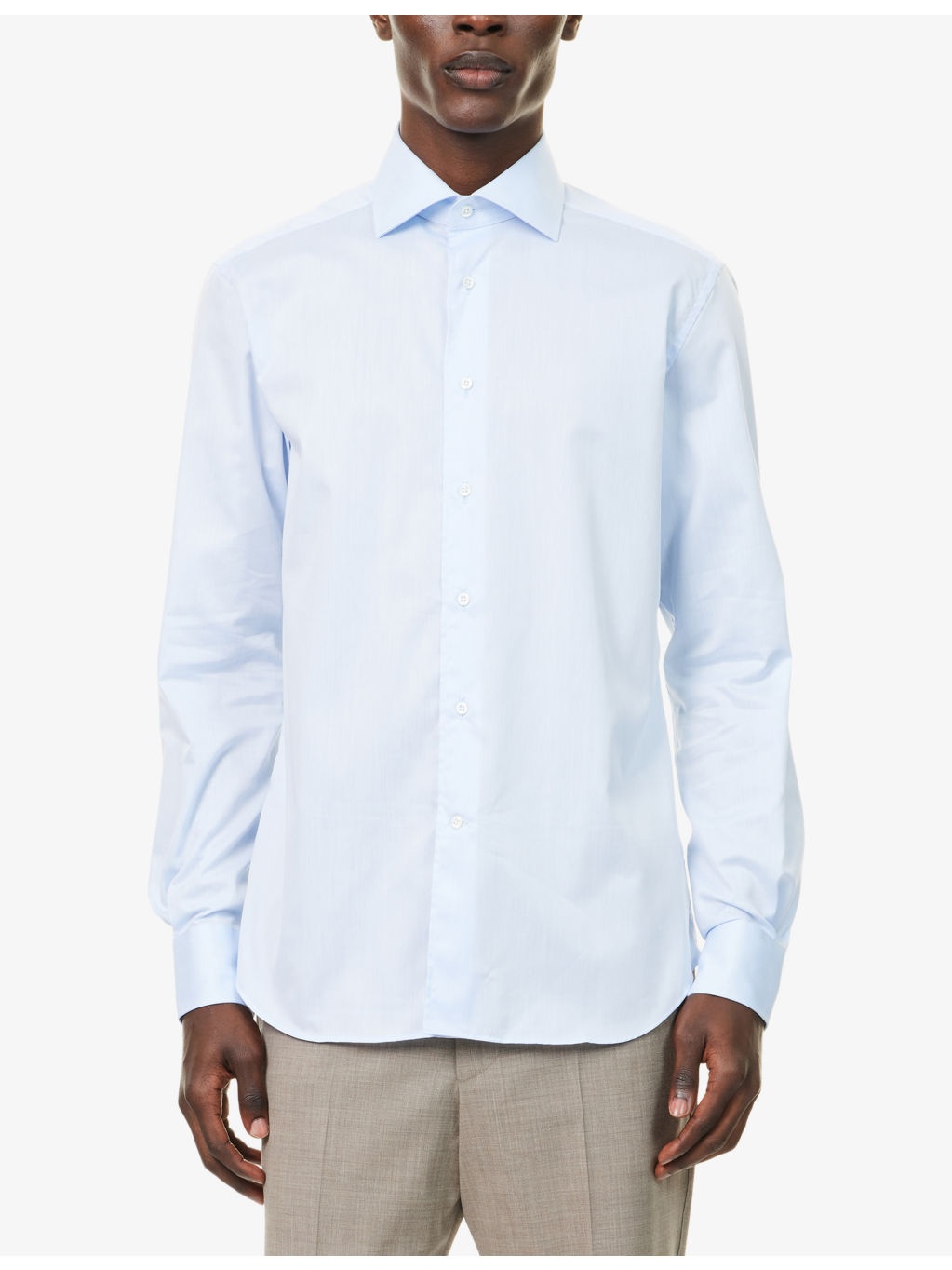 Regular-Fit Wrinkle-Free Cotton Shirt - 3