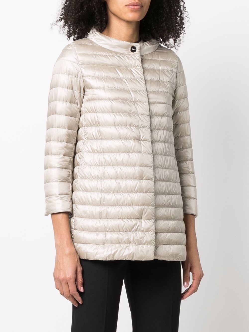 Herno Women Nylon Midi Down Jacket - 2