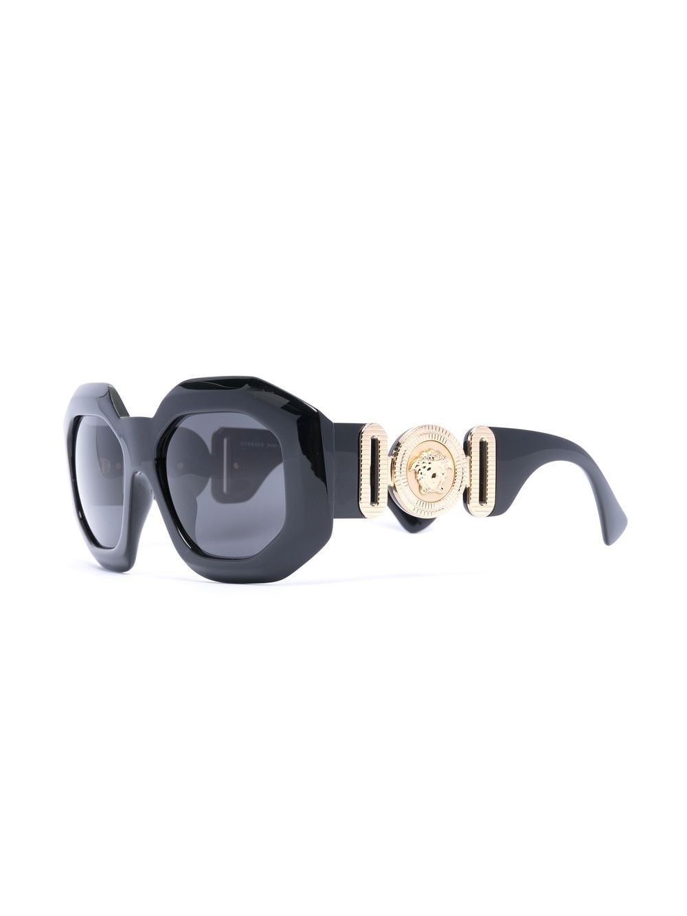 oversized geometric frame sunglasses - 2