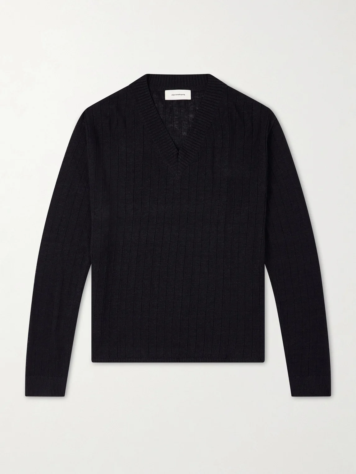Linen-Blend Sweater - 1
