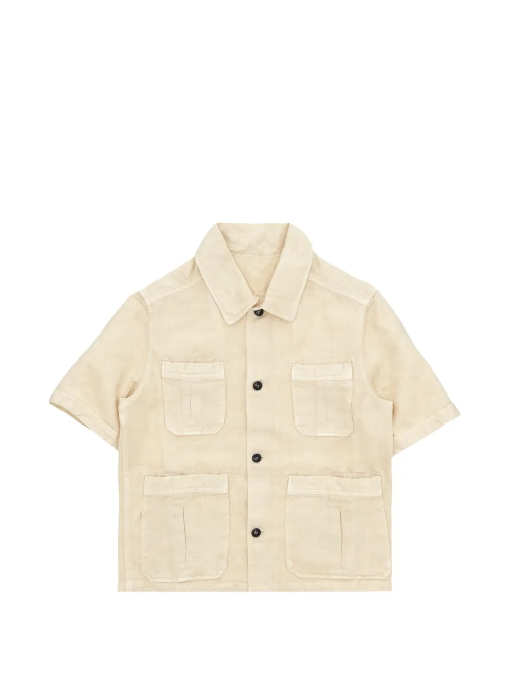 Bohem patch-pockets shirt - 1