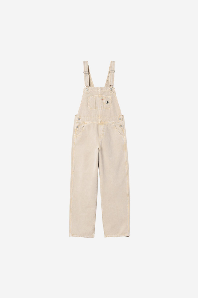 Women's Bib Overall Straight - Chalk Wash 1