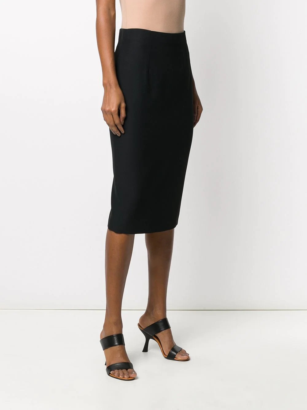 skinny fit pencil skirt - 3