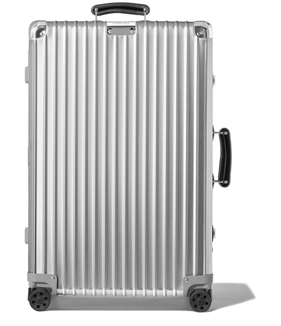 Classic Check-In M Aluminum Suitcase | Silver | RIMOWA