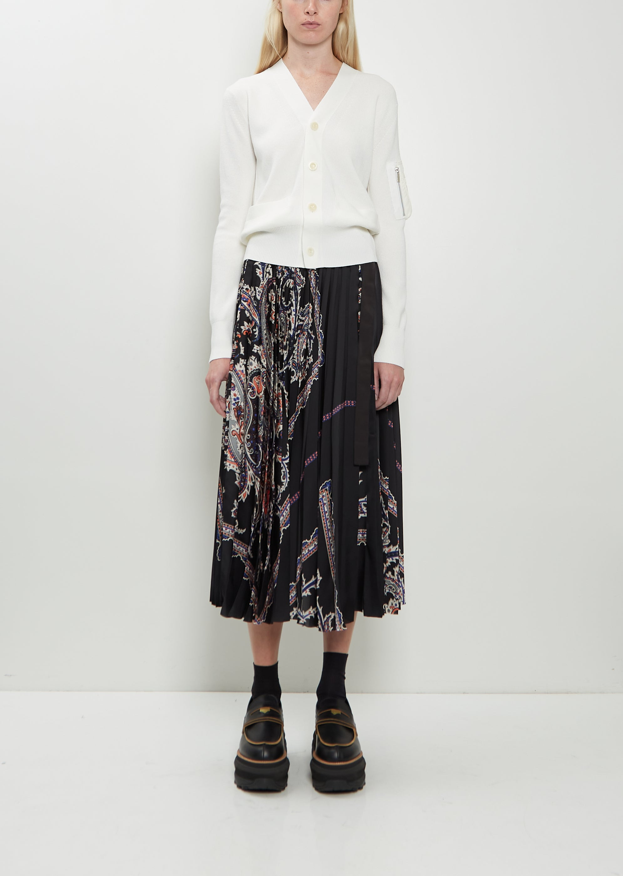 Paisley Print Skirt - 1