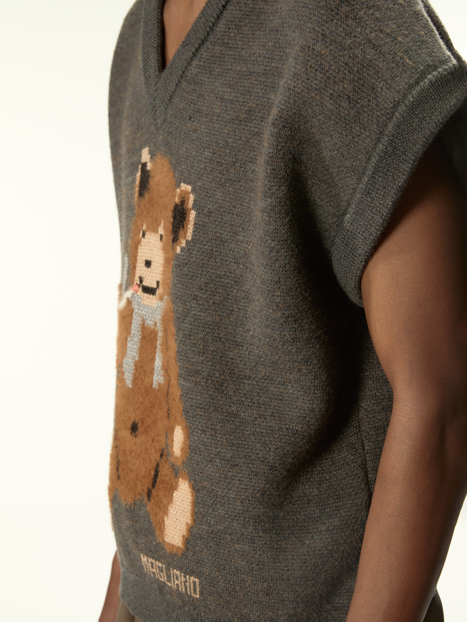 Teddy Bear Vest Hazelnut - 3