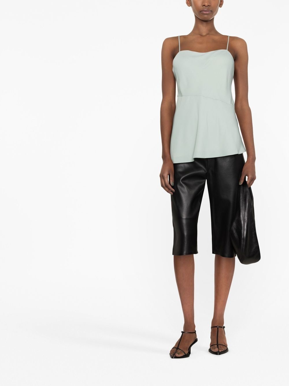 draped camisole top - 2