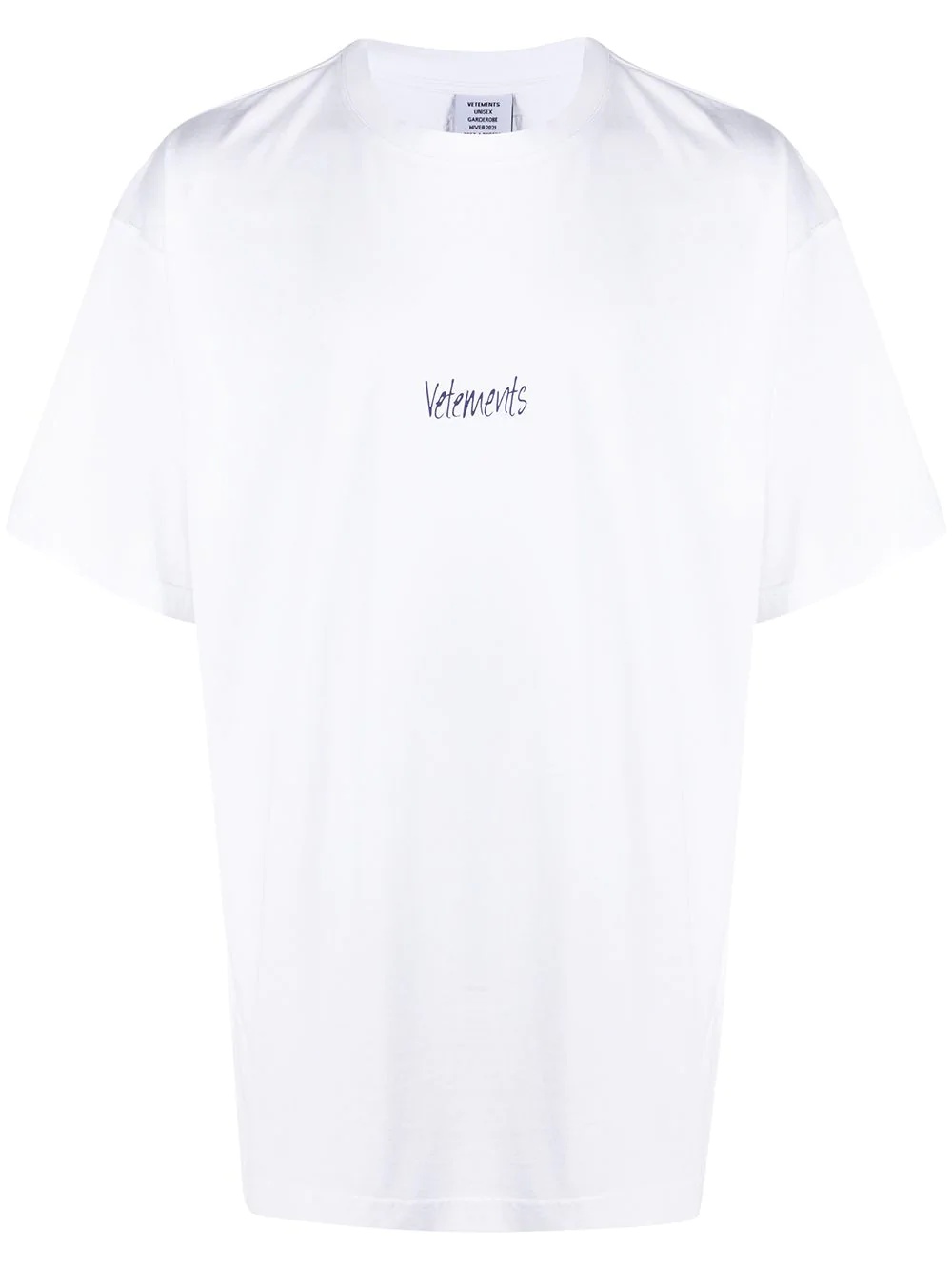 logo embroidered T-shirt - 1