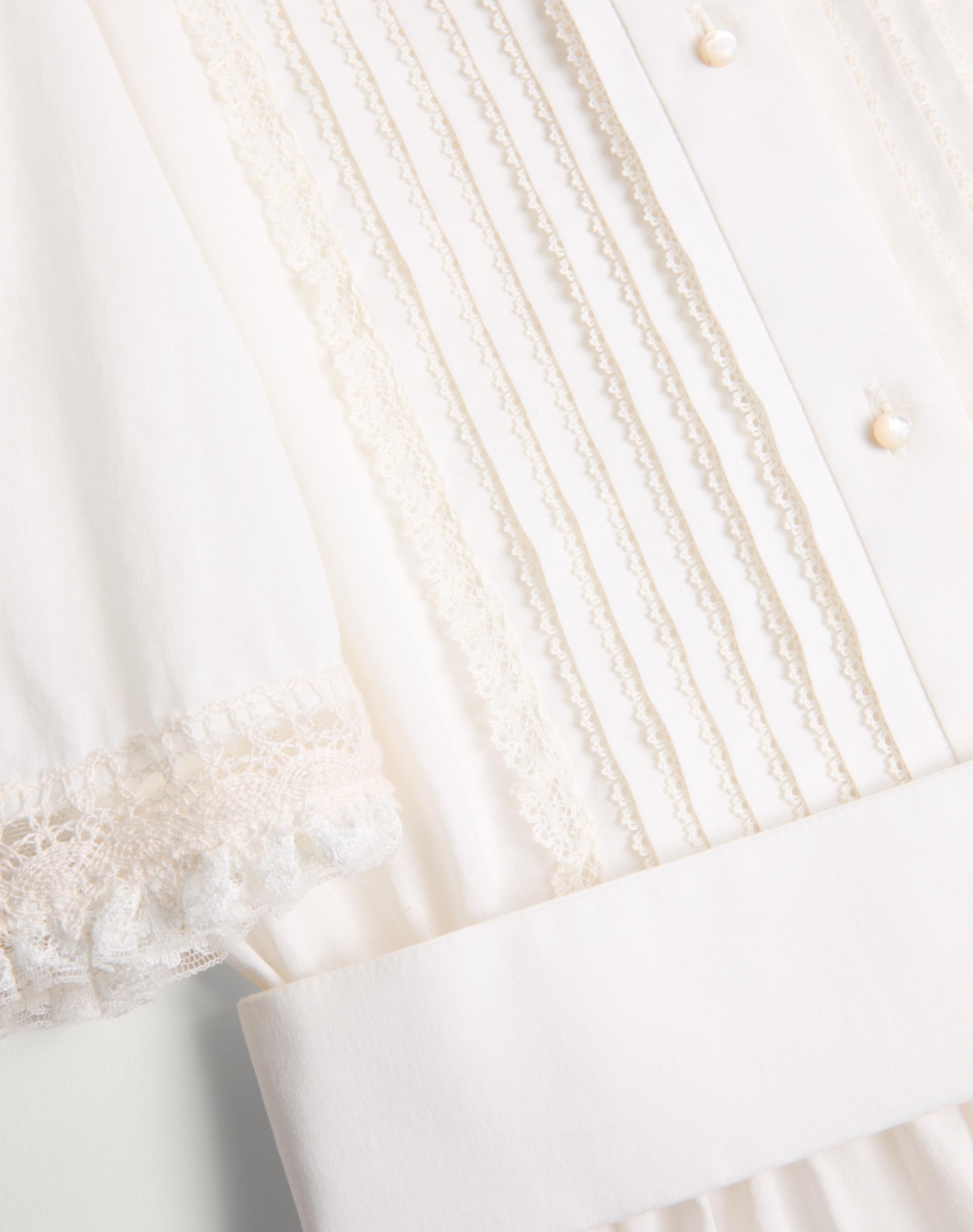 MIDI DRESS IN COTTON MUSLIN - 8