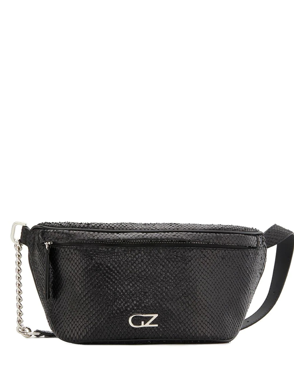 Valerie snakeskin-effect belt bag - 1