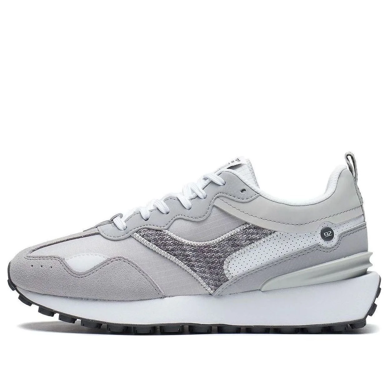(WMNS) Li-Ning Cosmos Classic 'Grey White' AGCS350-1 - 1
