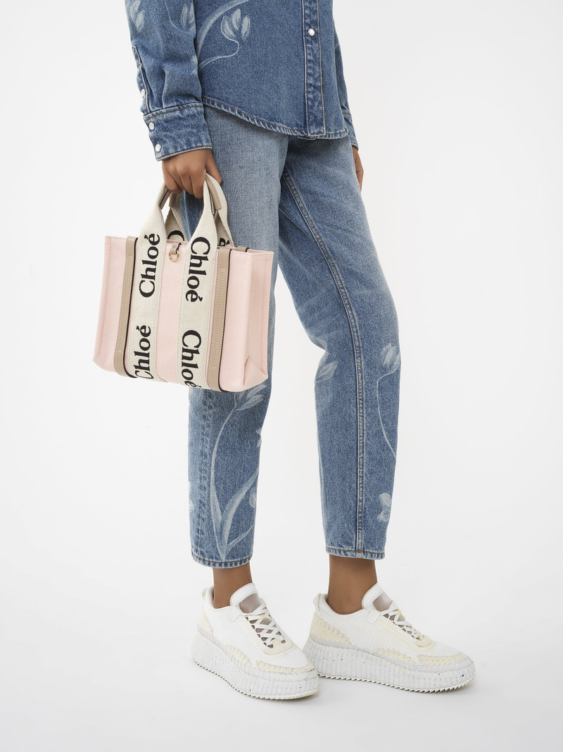 Chloé SMALL WOODY TOTE BAG outlook