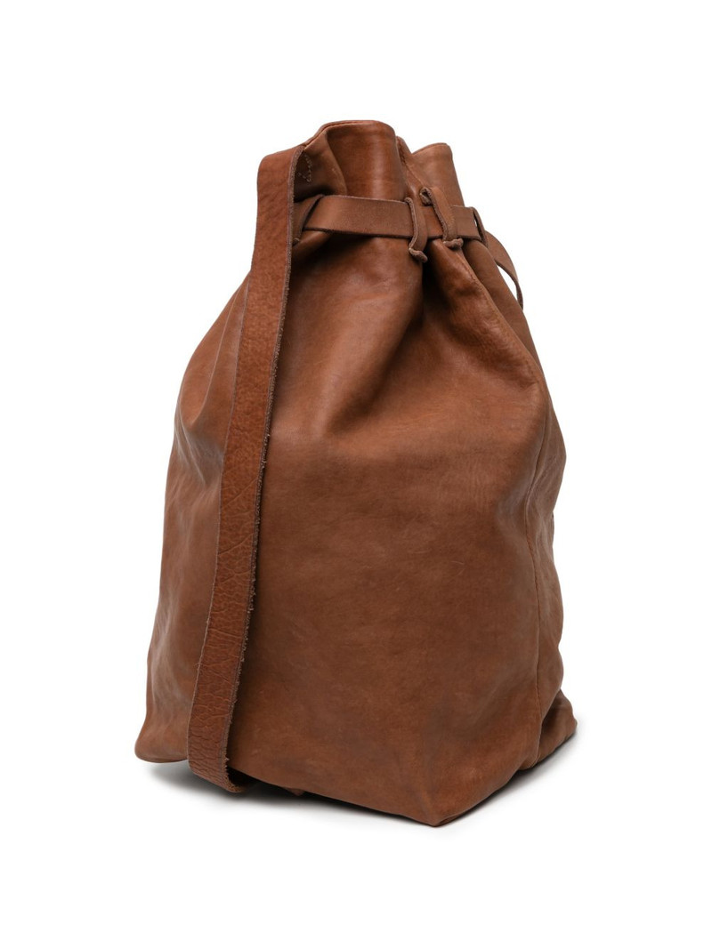 Guidi leather backpack outlook