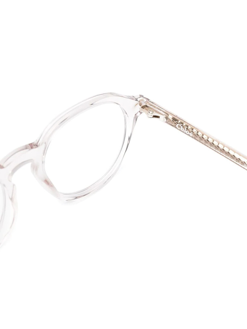 transparent round frame glasses 3