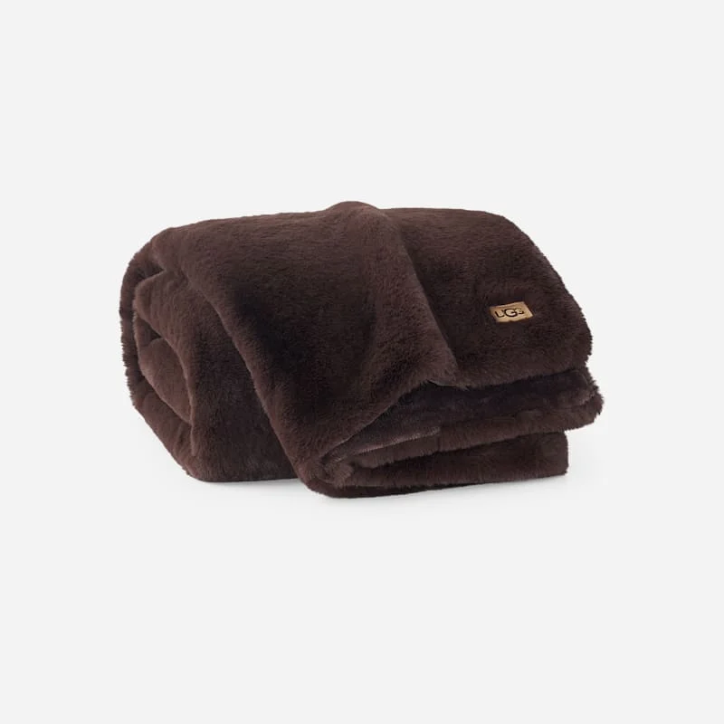 ® Euphoria Throw 50" x 70" Polyester Blankets in Allspice - 1
