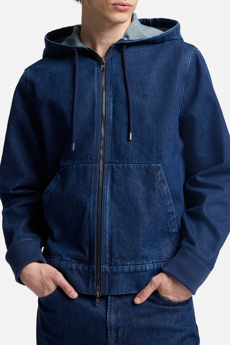 UTILITY DENIM HOODIE 4
