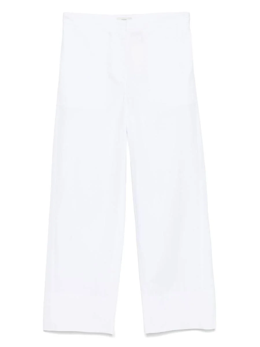 TOTEME Organic Cotton Trousers - 1
