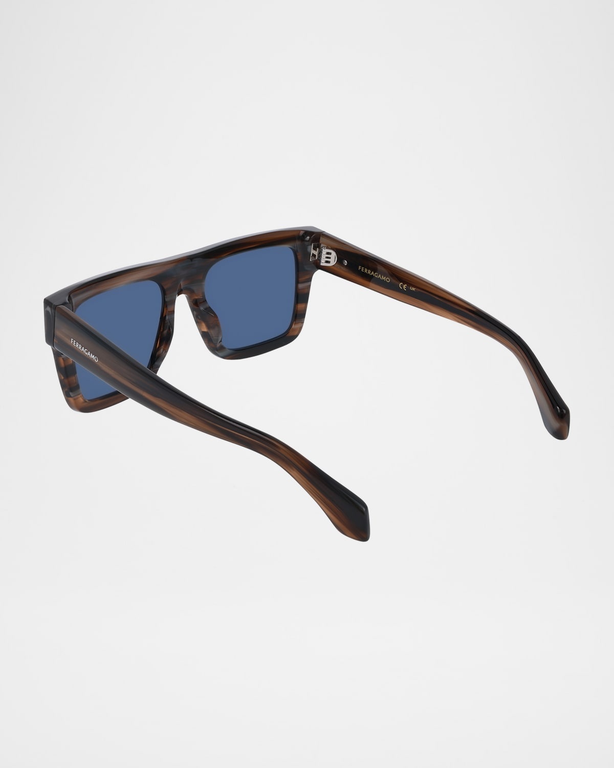 Men's Rivets Acetate Square Sunglasses - 2