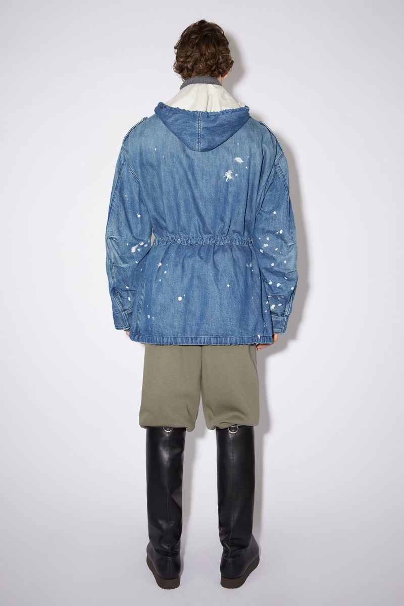 Denim parka - Mid Blue 3