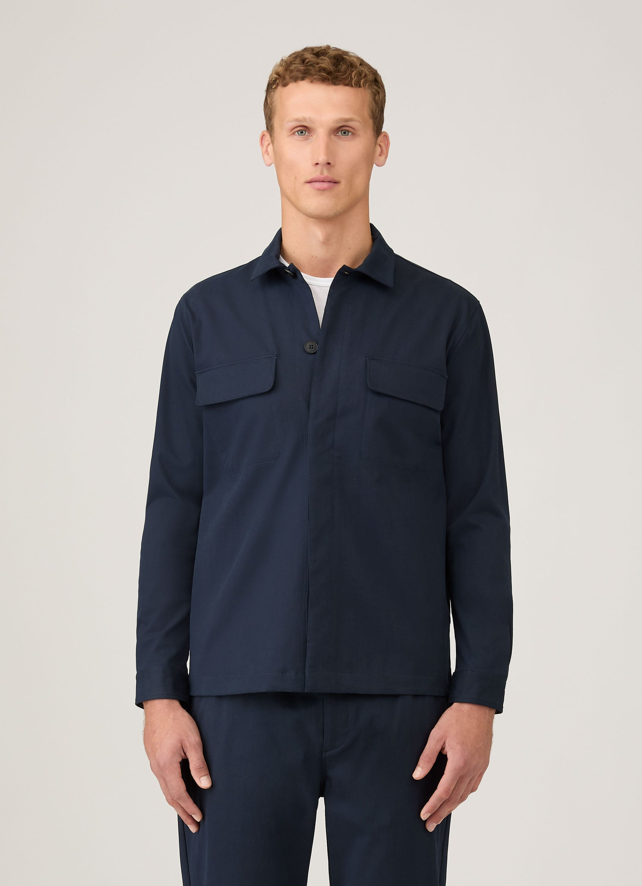 Cotton Cashmere Overshirt - 2