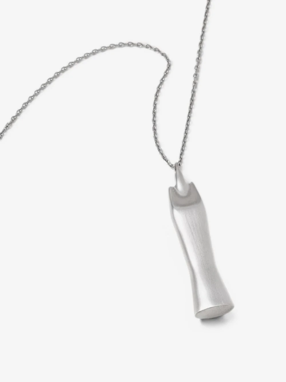 Sister sculptural-pendant necklace - 1