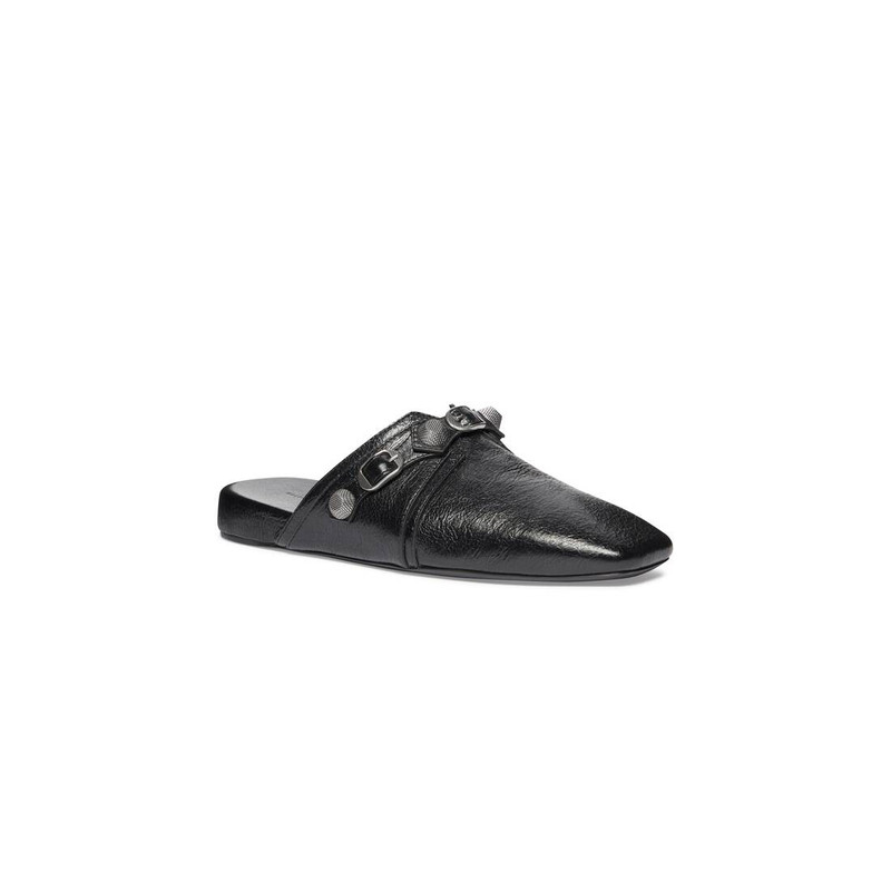 Men's Cosy Cagole Mule in Black 2
