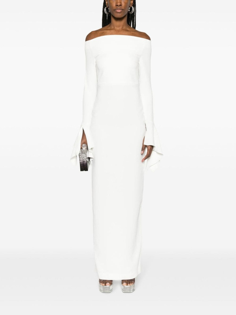 SOLACE LONDON The Amalie off-shoulder dress outlook