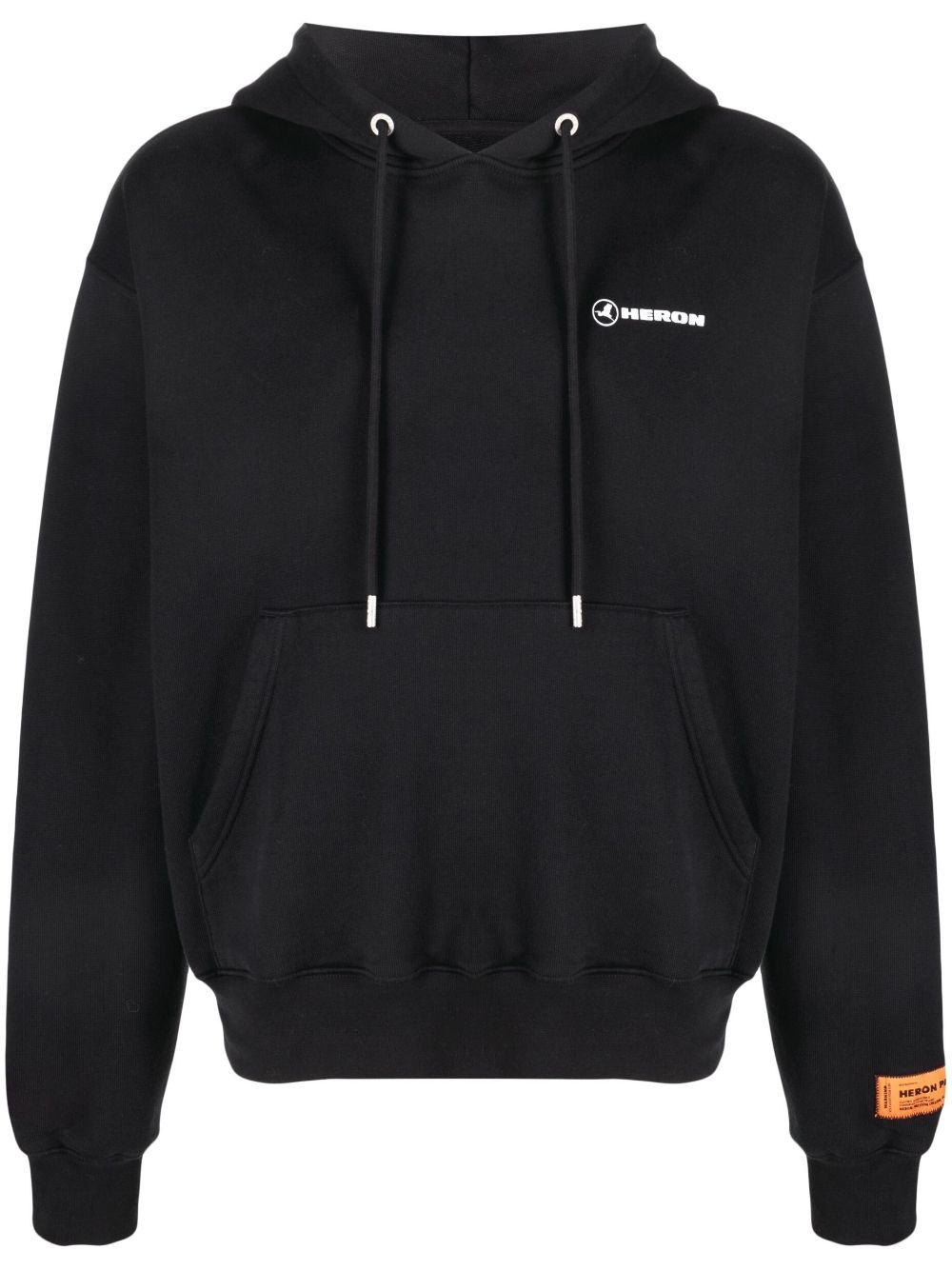 logo-print hoodie - 1