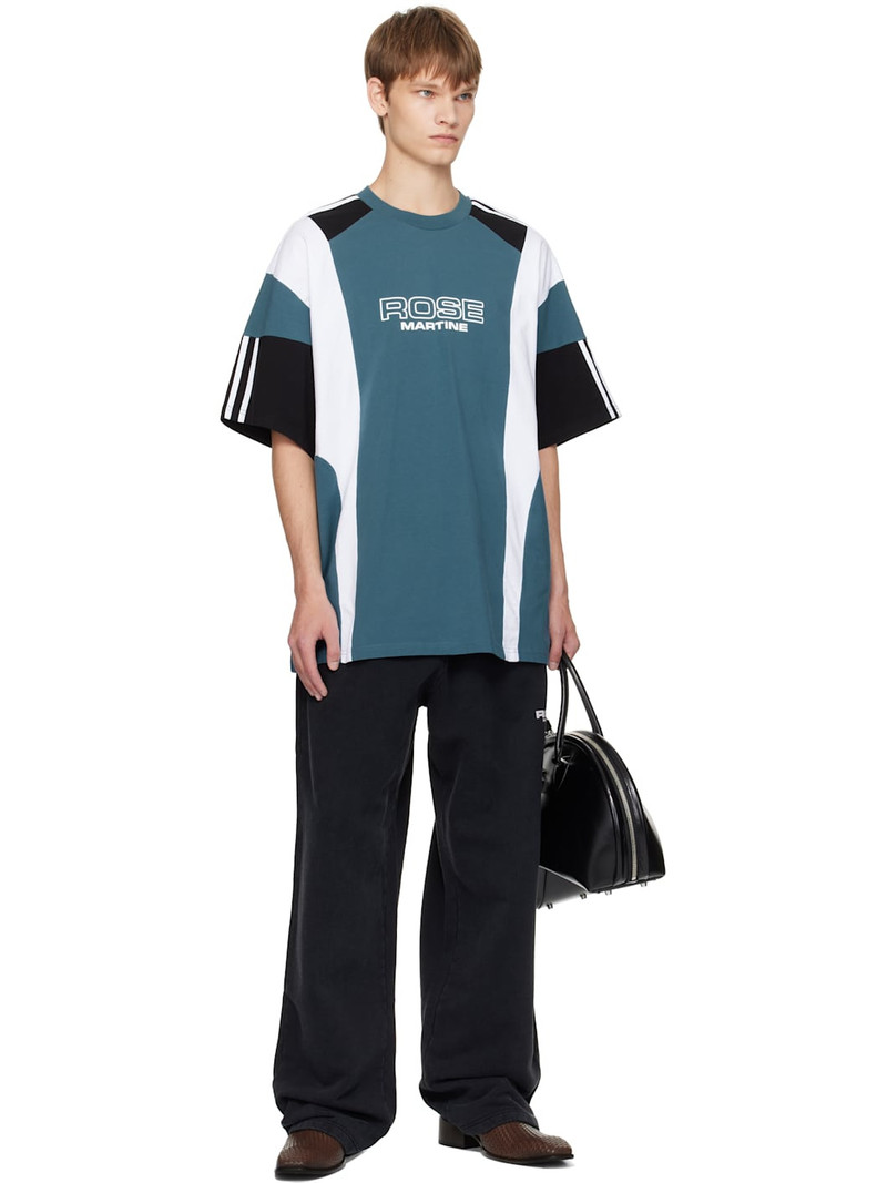 Martine Rose Black Wide Leg Sweatpants outlook