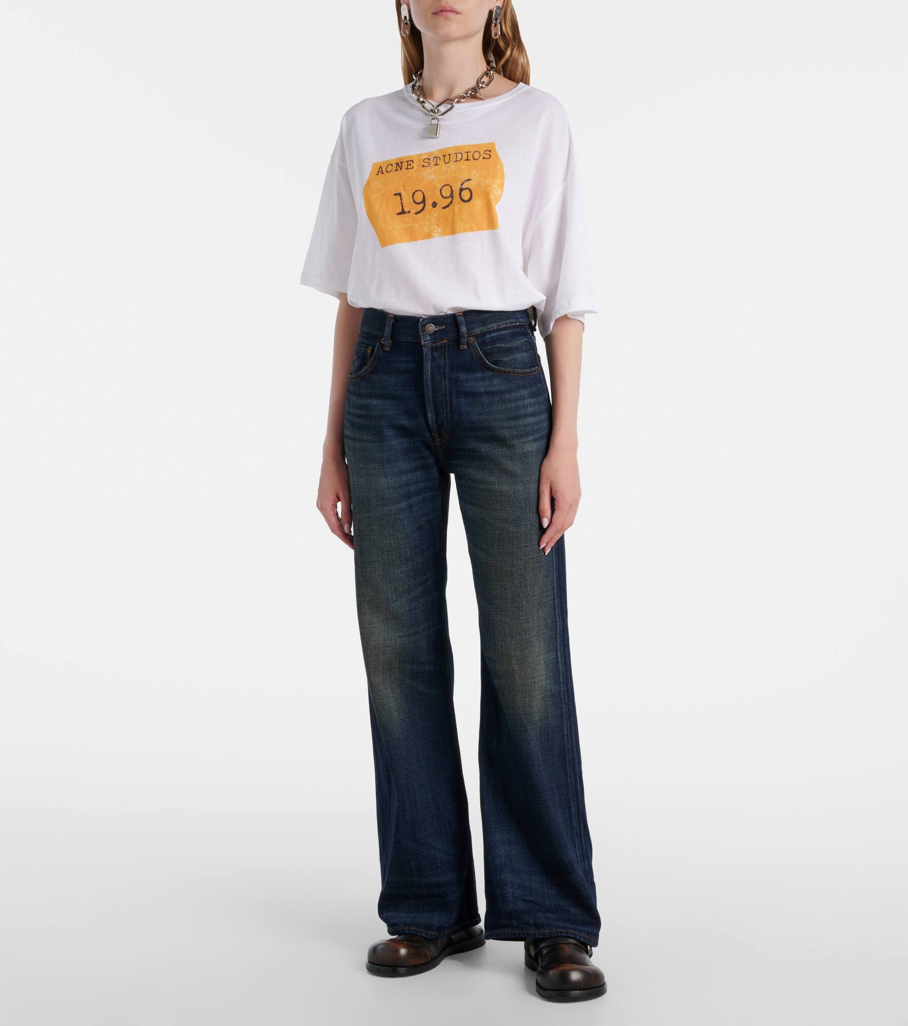 Acne Studios 2021F Yoyogi flared jeans - 7