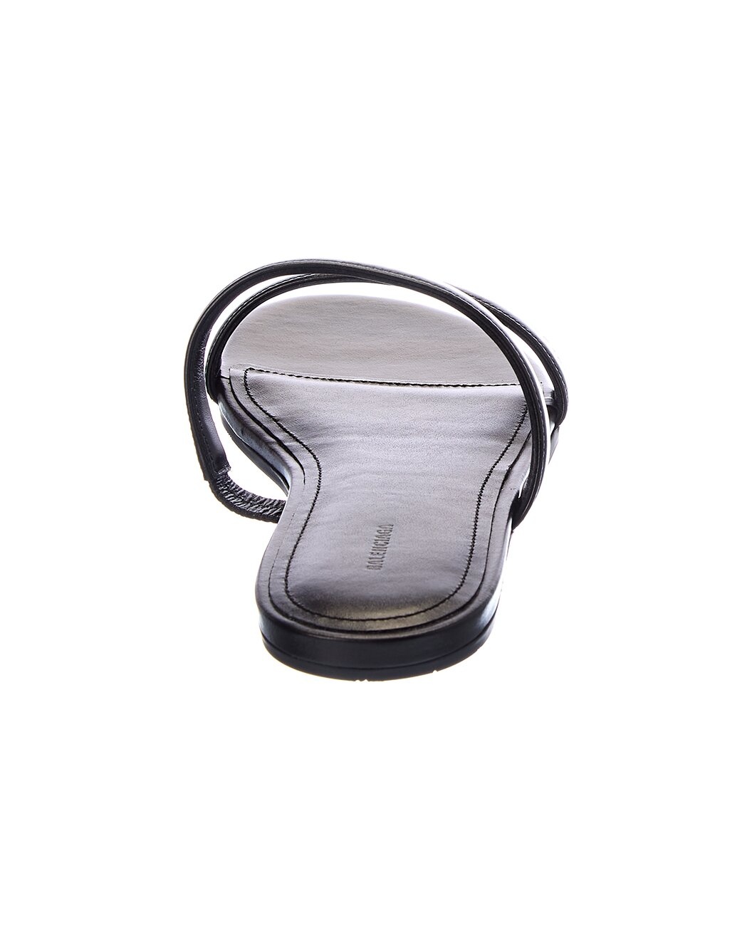 Balenciaga Round Leather Sandal - 3