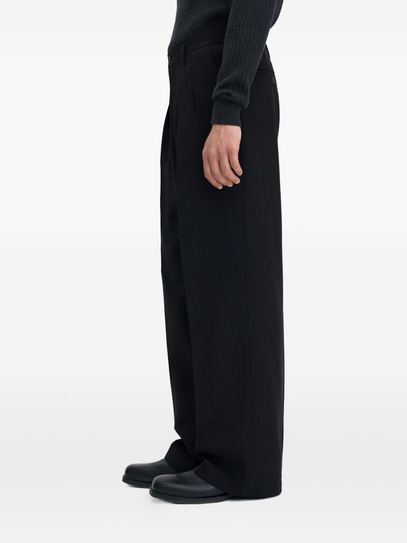 pleated wide trousers 3