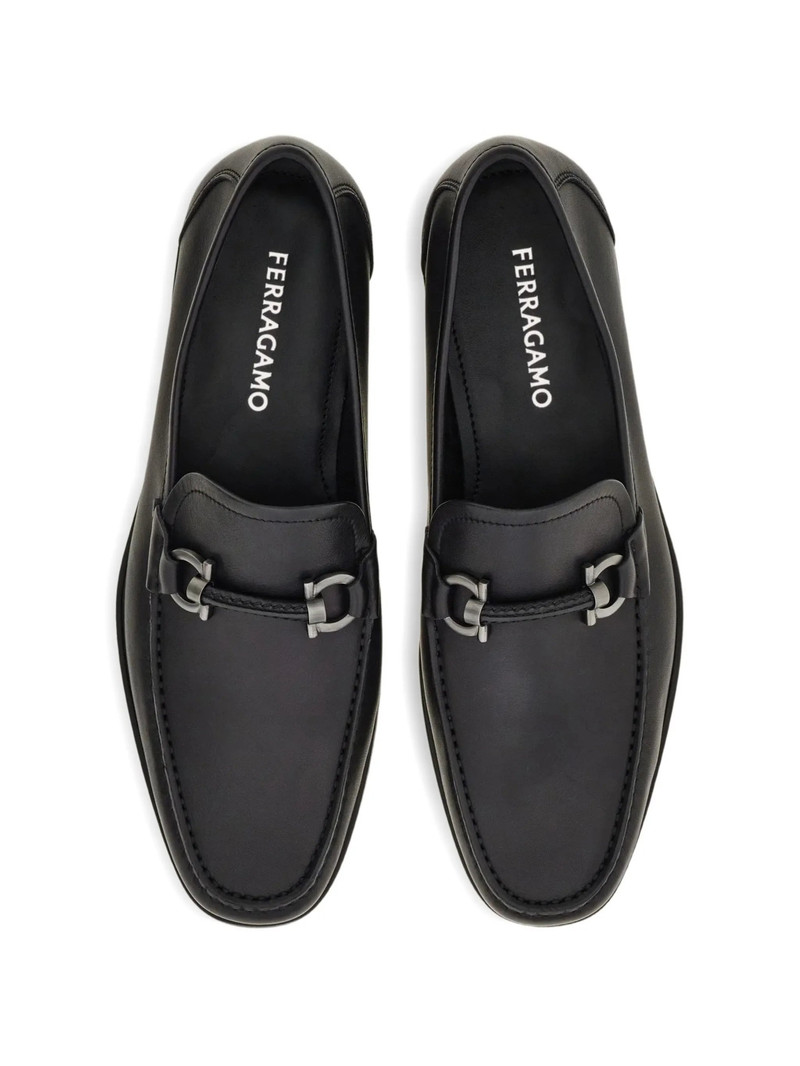 FERRAGAMO Ferragamo Gancini Ornament Loafers outlook