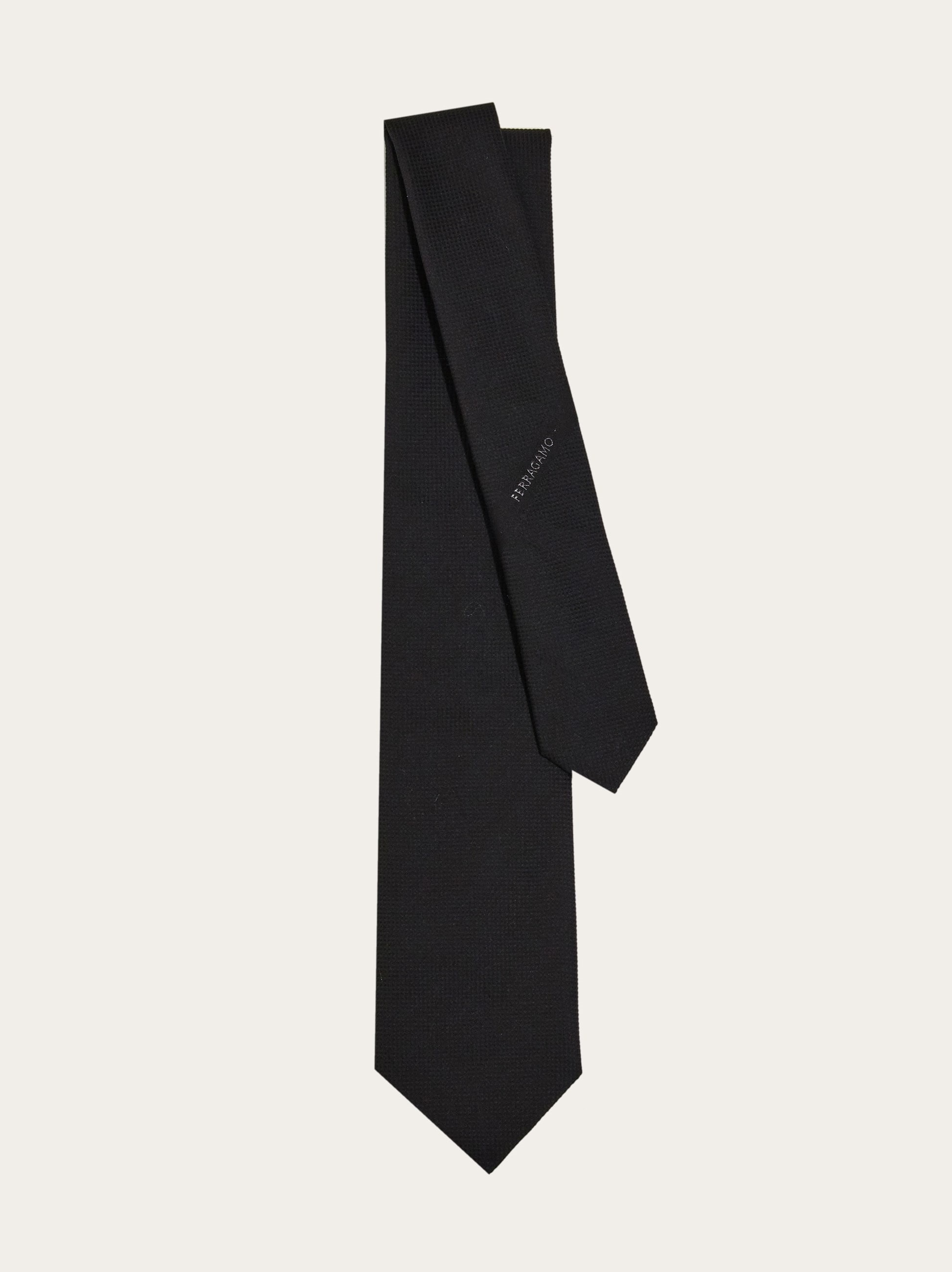 FERRAGAMO Jacquard tie | REVERSIBLE