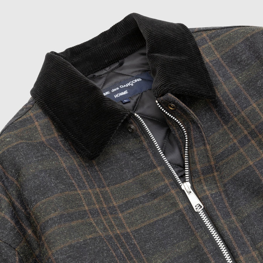 Comme des Garçons Homme WOOL TWEED JACKET | REVERSIBLE