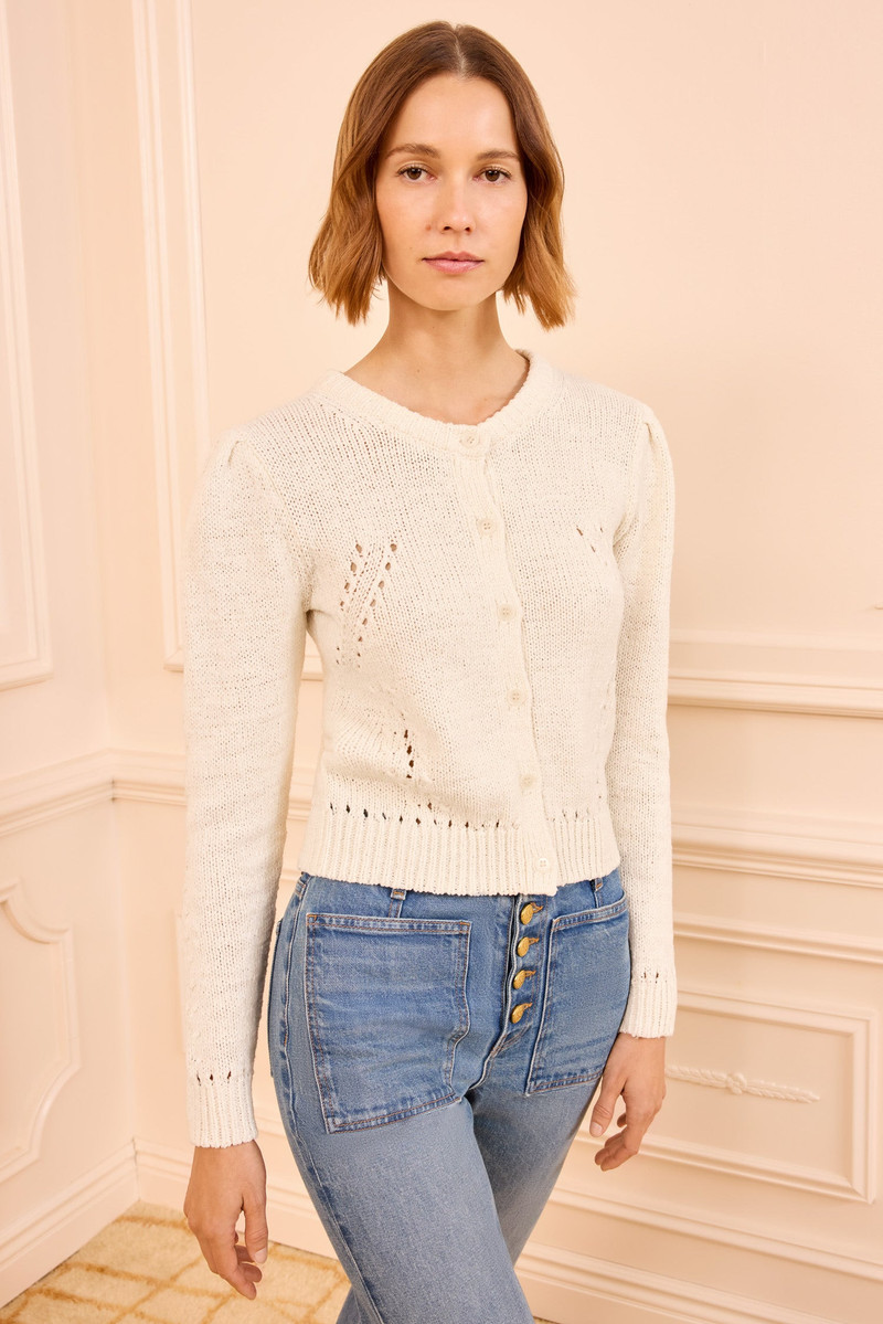 ULLA JOHNSON Delphina Cardigan outlook