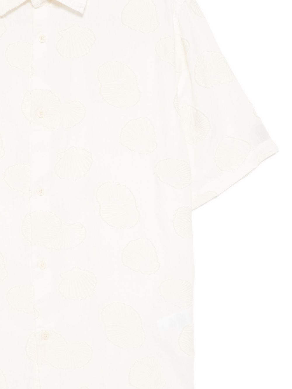 all-over motif embroidery shirt - 3