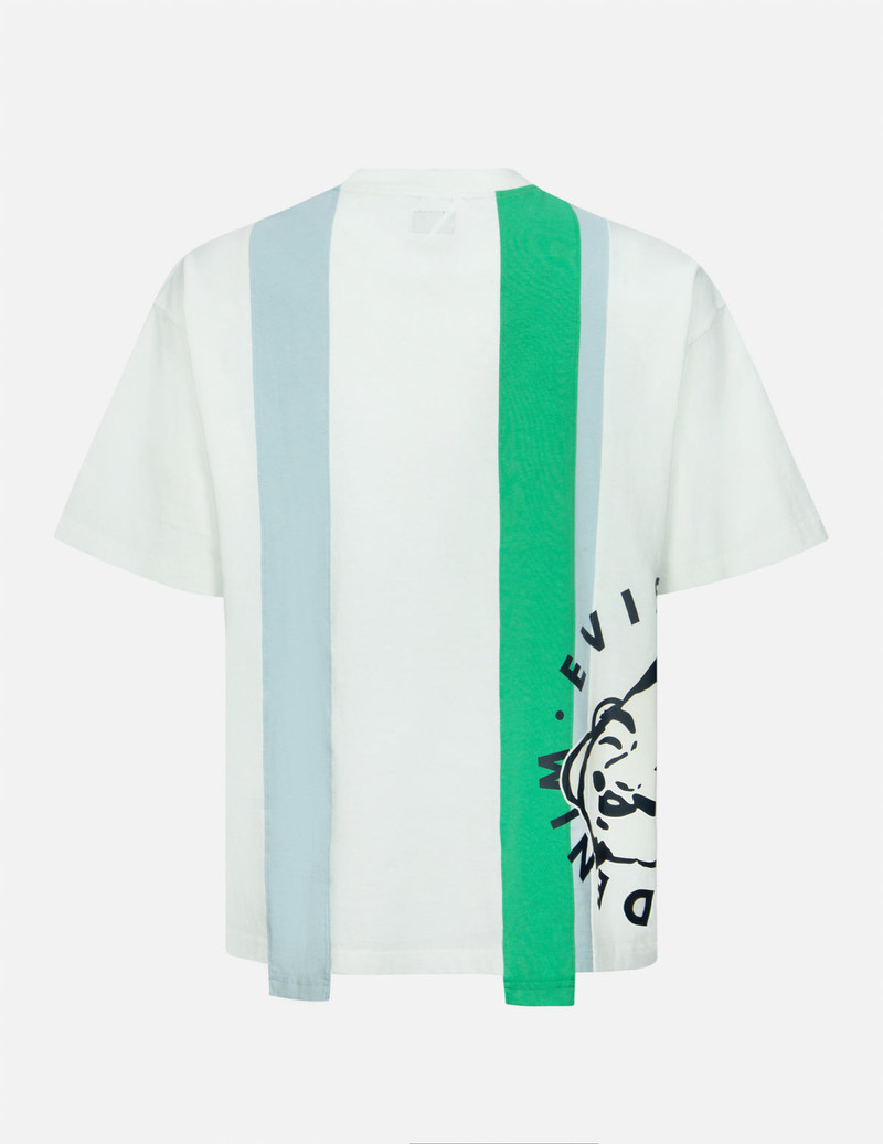 EVISU DECONSTRUCTED PLAYFUL GODHEAD PRINTED LOOSE FIT T-SHIRT outlook