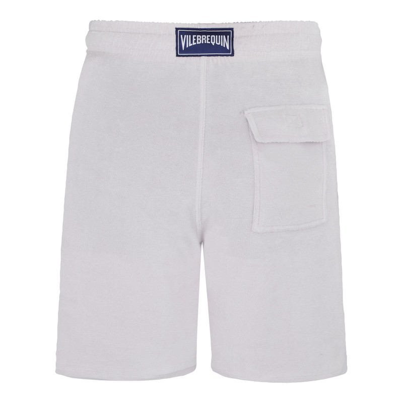 Unisex Terry Bermuda Shorts Solid 2