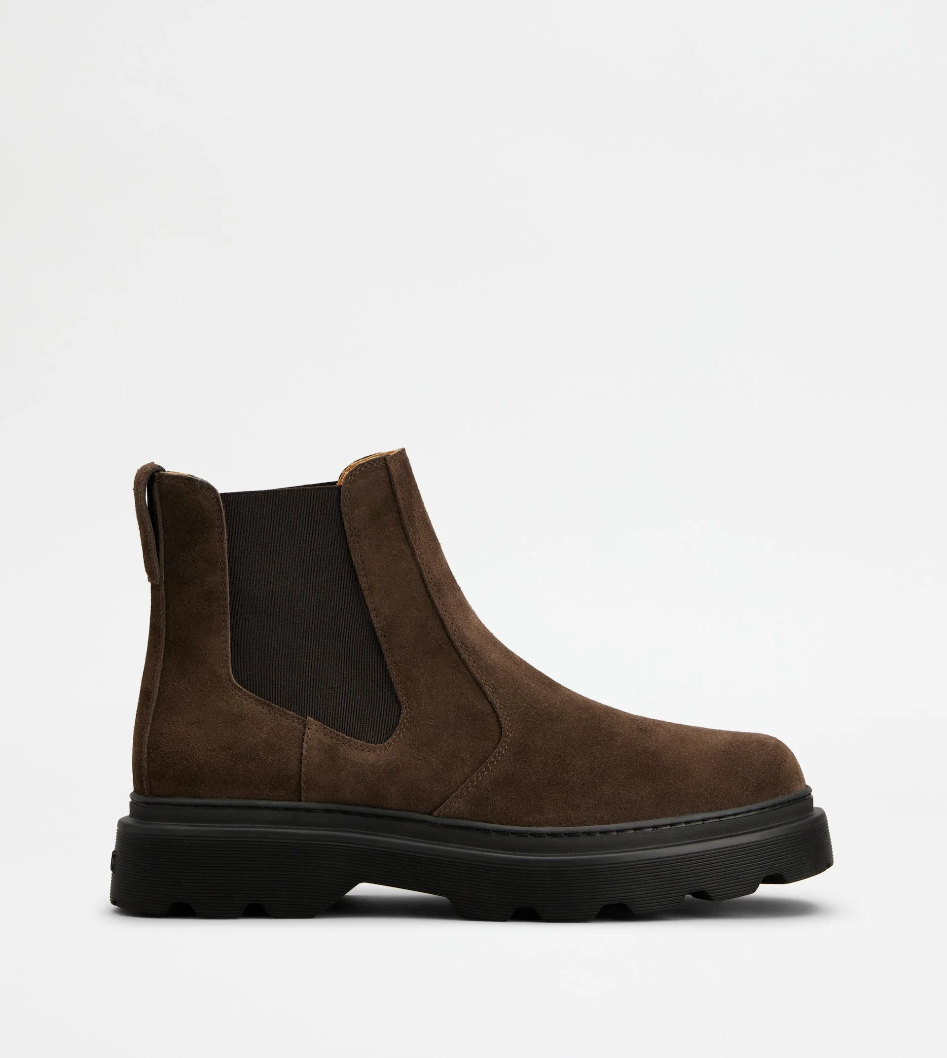 ANKLE BOOTS IN LEATHER - BROWN - 1